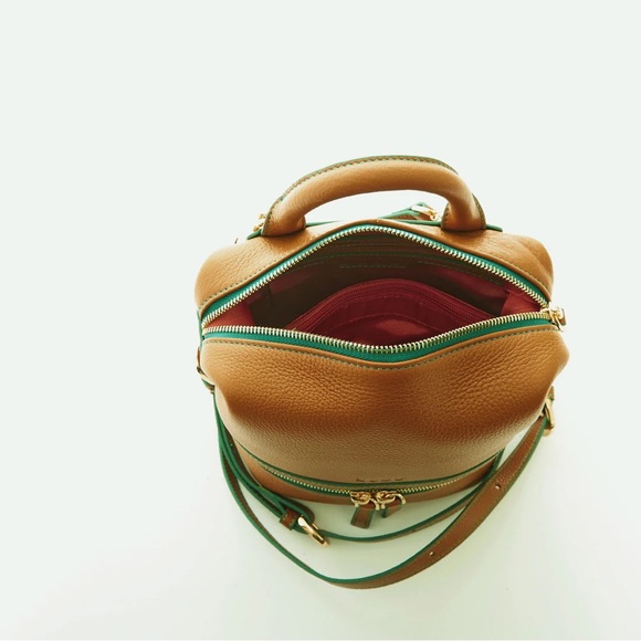 Susu Ashley Small Brown Leather Backpack main image 5